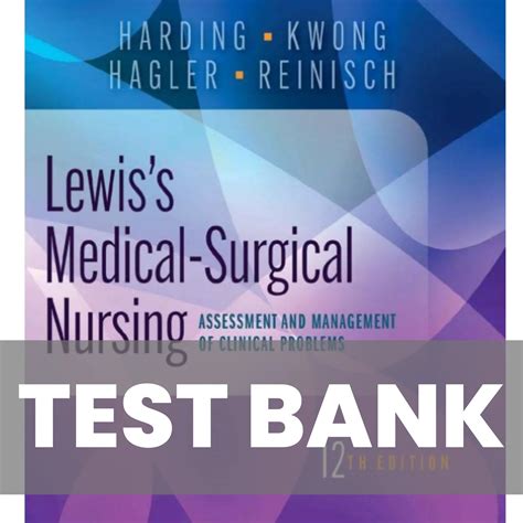 Lewis med surg test bank free download. Things To Know About Lewis med surg test bank free download. 